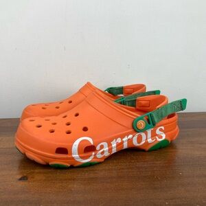 Crocs Carrots Classic All-Terrain Clogs Orange Unisex Men’s 10 / Women’s 12.